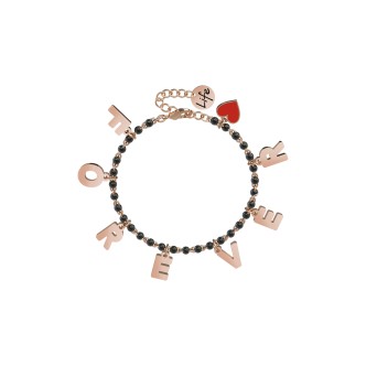 1 - Bracciale Kidult 731590 donna acciaio 316L collezione Love