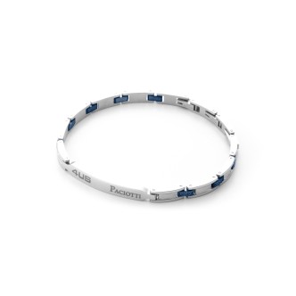 1 - Bracelet 4 US Paciotti man 4UBR3062 Interchange collection steel