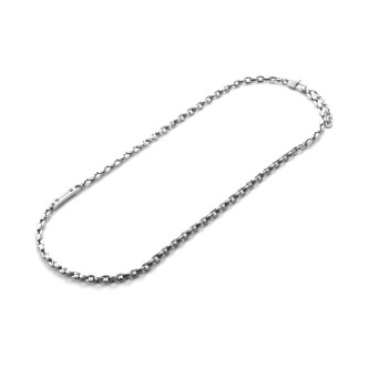 1 - Necklace man steel Paciotti 4 US 4UCL3050 Flowing collection