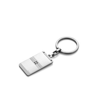 1 - Keychain 4US Cesare Paciotti man steel 4UPC2702 collection Fish Bone