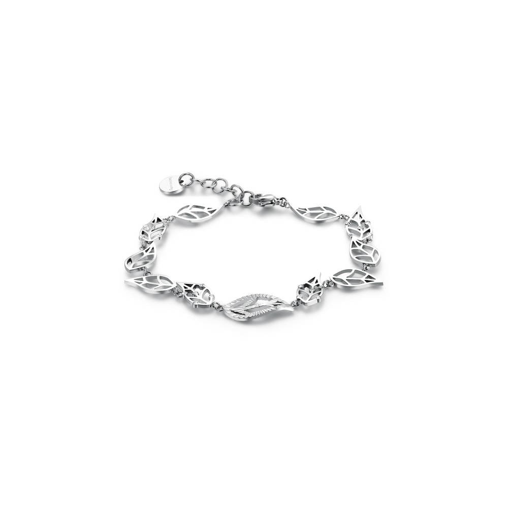 1 - Brosway bracelet BVS11 316L steel Leaves of Life collection