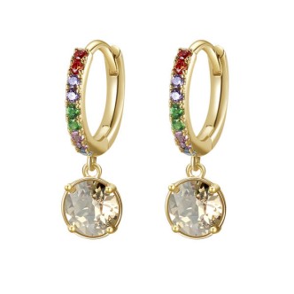 1 - Brosway earrings BFF141 brass Affinity collection