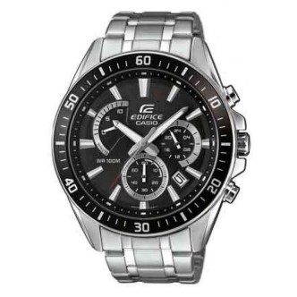 1 - Orologio Casio Cronografo uomo cinturino in acciaio Edifice EFR-547D-1AVUEF