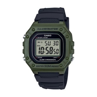 1 - Casio Men's Watch Digital Resin Strap Casio Collection W-218H-3AVEF