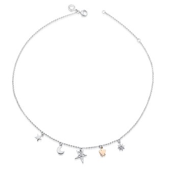 1 - Necklace Roberto Giannotti GIA362 Silver 925 Angeli collection