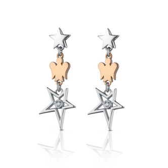 1 - Earrings Roberto Giannotti GIA363 Silver 925 Angeli collection