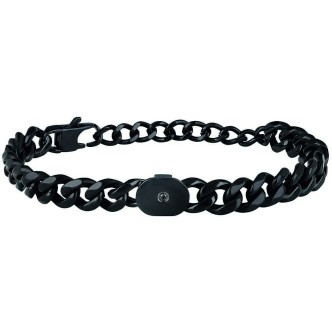 1 - Bracciale Breil TJ2809 acciaio collezione Black Diamond