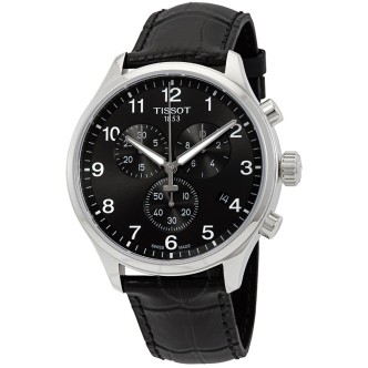 1 - Orologio Tissot uomo Cronografo cinturino in pelle modello Chrono XL Classic T116.617.16.057.00