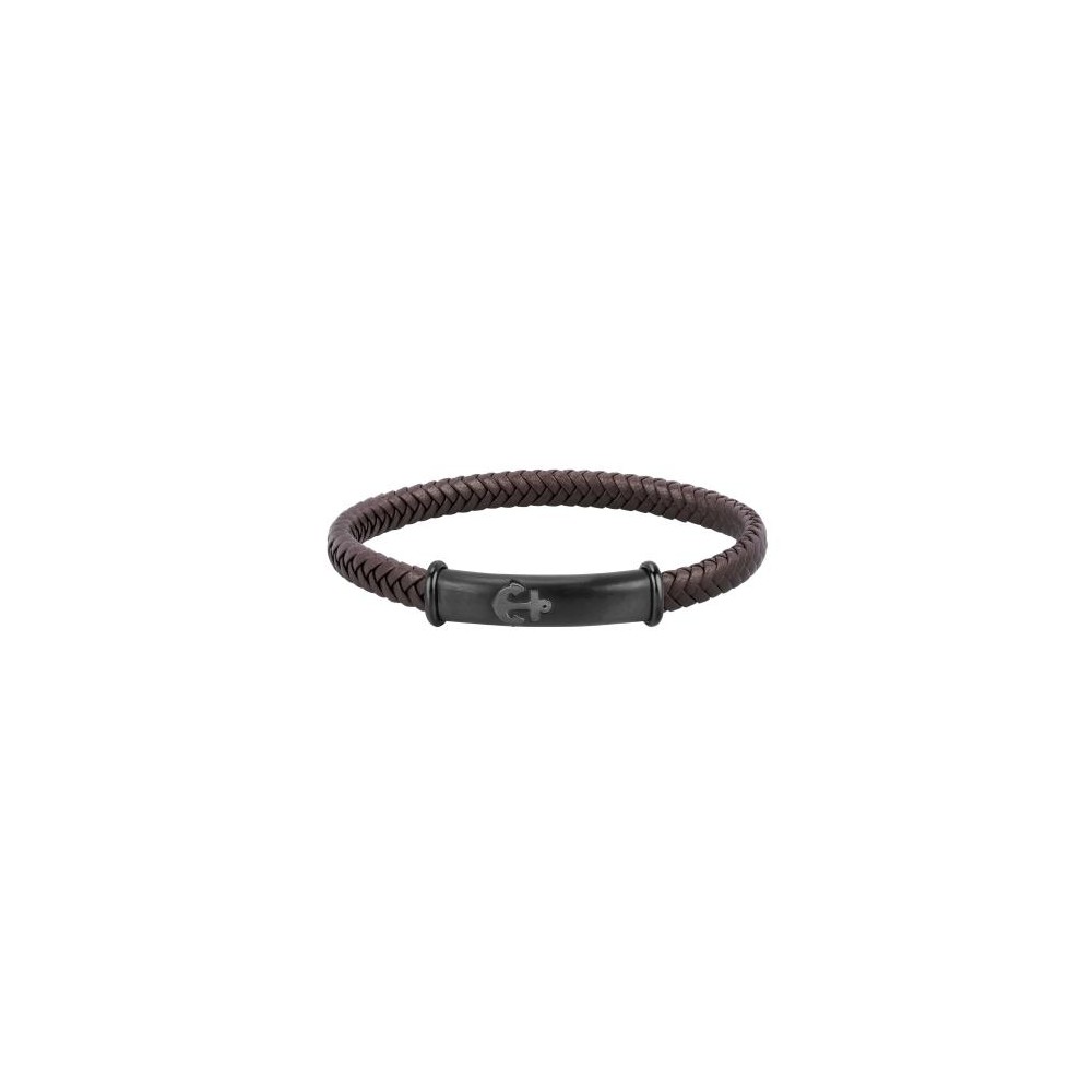 1 - Bracciale uomo Sector SZV60 cuoio collezione Bandy