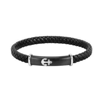 1 - Bracciale uomo Sector SZV61 cuoio collezione Bandy