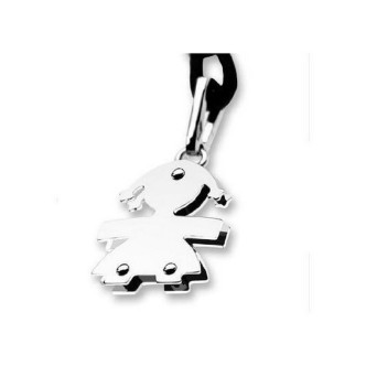 1 - Women's Pendant Le Bebè LBB008-N in white gold Cuccioli collection