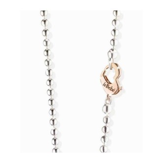 1 - Necklace Suonamore Le Bebè SNMA001 with pink gold heart