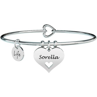 1 - Bracciale Kidult 731626 acciaio 316L collezione Family