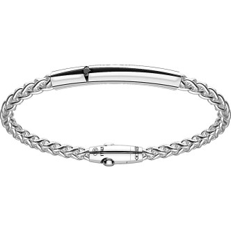 1 - Bracciale Zancan uomo EXB706 Argento 925 collezione Cosmopolitan