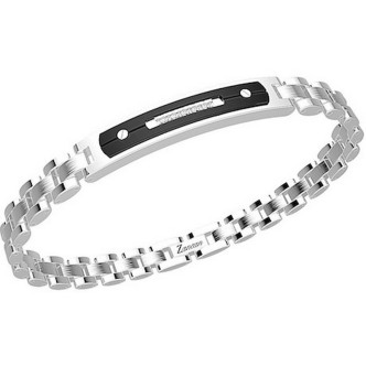 1 - Bracciale Zancan uomo EHB110 Acciaio 316L collezione Hi Teck