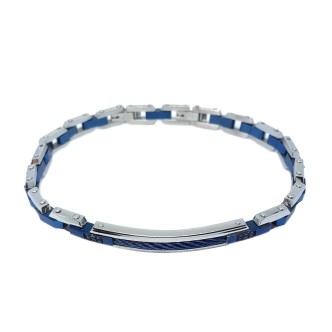 1 - Bracciale uomo Zancan EHB211 Acciaio 316L collezione Hi-Teck