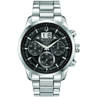 1 - Bulova Men's Multifunction Watch 96B319 Sutton collection