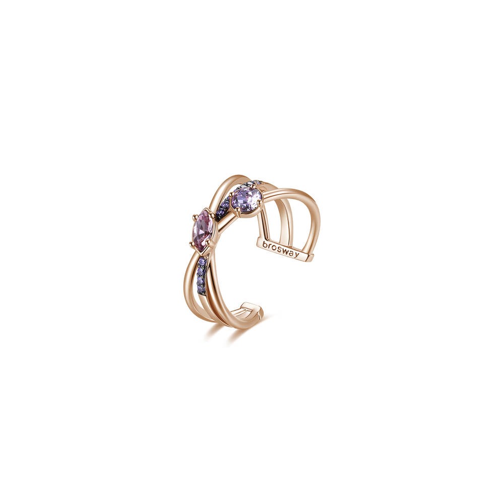 1 - Brosway woman ring BFF132B brass Affinity collection