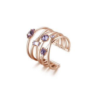 1 - Brosway woman ring BFF126C brass Affinity collection