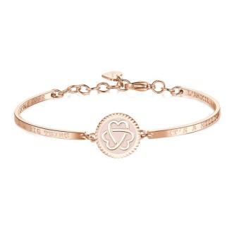 1 - Brosway BHK425 bracelet woman 316L stainless steel PVD Rose Gold Chakra collection