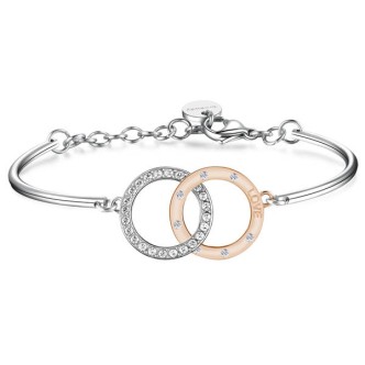 1 - Brosway woman bracelet BRJ34 316L steel Romeo & Juliet collection