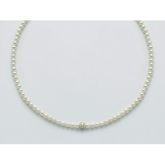 1 - Miluna Necklace PCL5904 750/1000 Gold Brilliant Gold collection