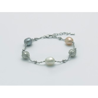 1 - Miluna Bracelet PBR3081 750/1000 gold, pearls games collection