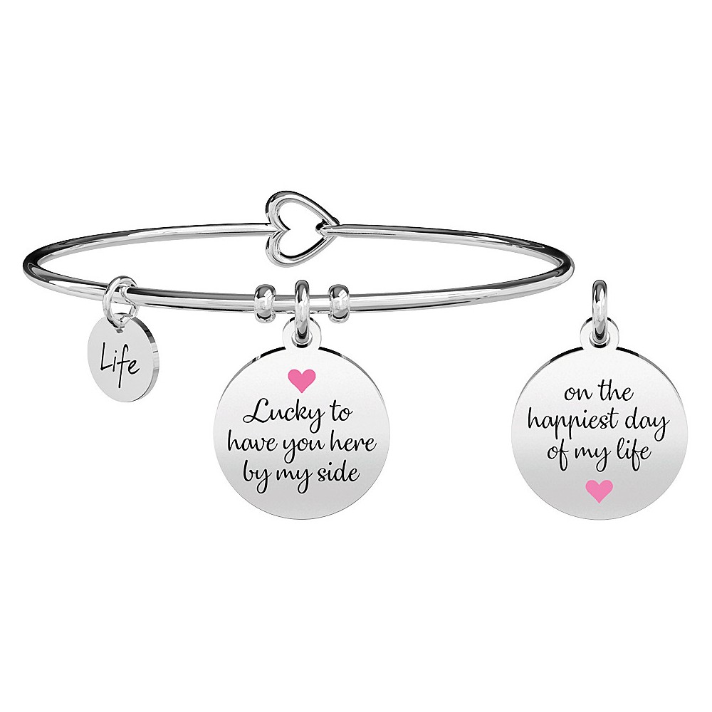 1 - Kidult woman bracelet 731698 316L steel Special Moments collection