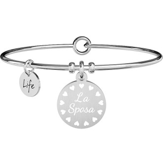 1 - Bracciale Kidult donna 731691 acciaio 316L collezione Special Moments