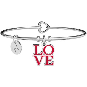 1 - Bracciale Kidult donna 731699 acciaio 316L collezione Love