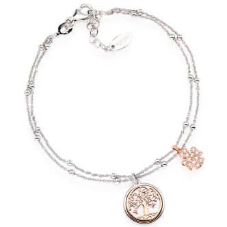 1 - Amen BR2AL woman bracelet 925 Silver Tree of Life collection