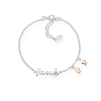 1 - Bracciale donna Amen BRFABR Argento 925 collezione Family