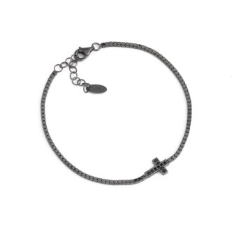 1 - Bracciale donna Amen BCRN Argento 925 collezione Tennis