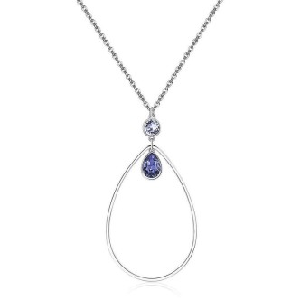 1 - Brosway BDY02 necklace in stainless steel with Swarovski Destiny collection