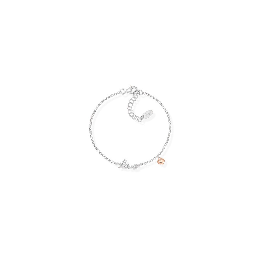 1 - Amen woman bracelet BRLOBR 925 Silver Love collection