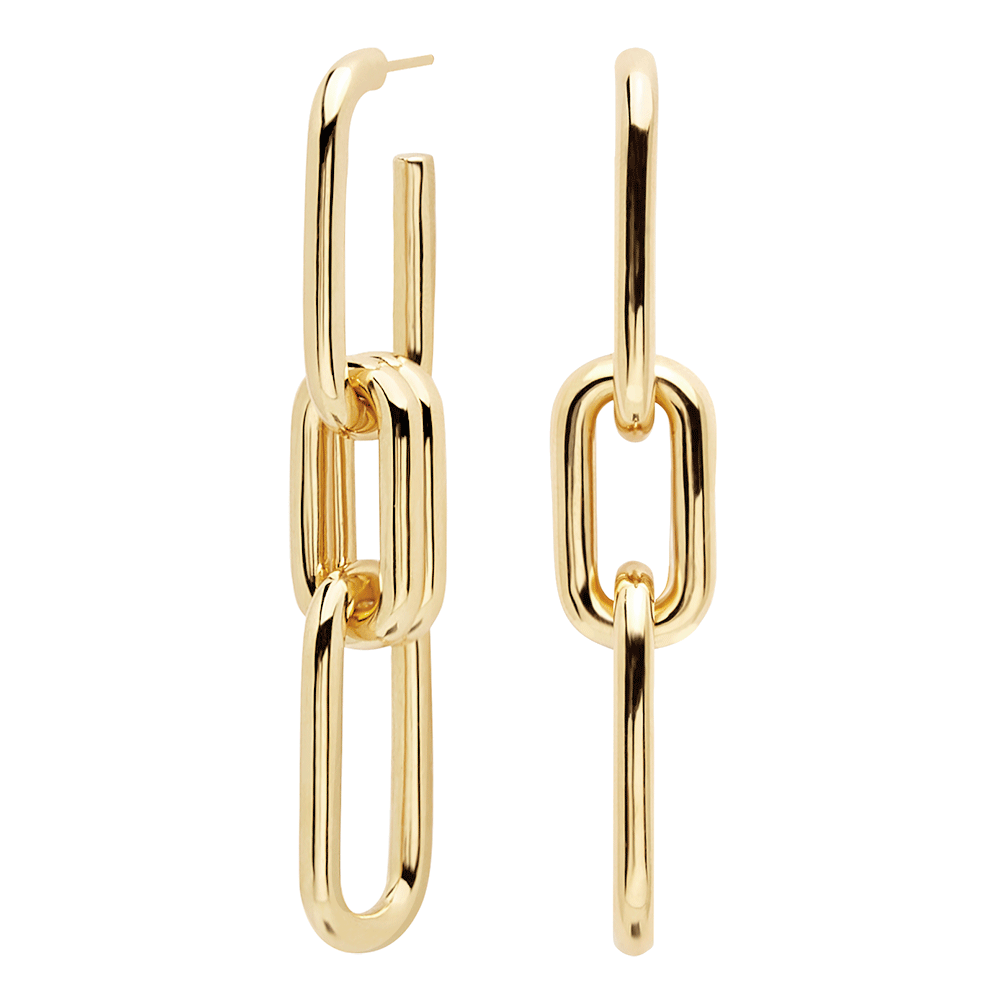 1 - PD Paola woman earrings AR01-074-U 18Kt Gold Muze collection