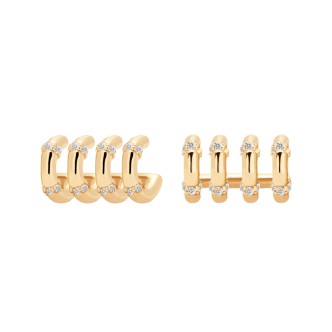 1 - PD Paola woman earrings AR01-108-U Argeto 925 Giselle Gold collection