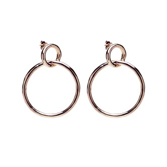 1 - PD Paola woman earrings AR03-037-U Rose Gold Valentina collection