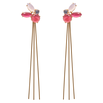 1 - PD Paola woman earrings AR01-062-U 18Kt Gold Senorita collection