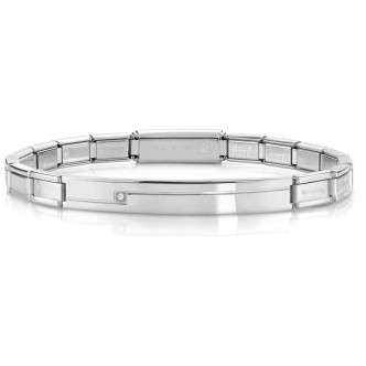 1 - Bracelet woman Nomination 021116/001 steel Trendsetter collection