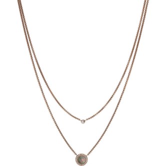 1 - Collana Fossil JF02953791 donna collezione Classic