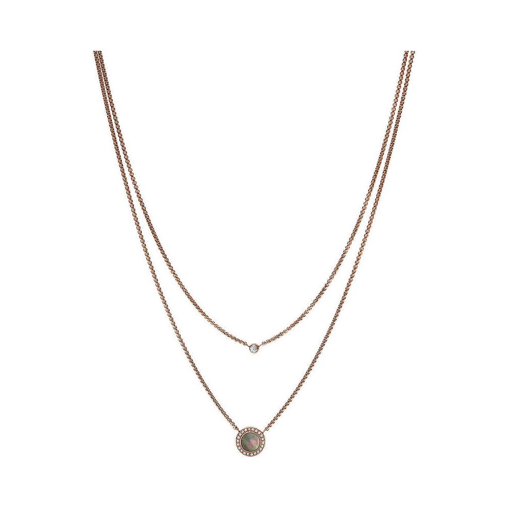 1 - Fossil necklace JF02953791 woman Classic collection