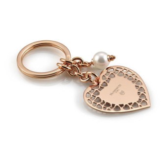 1 - Keychain woman Nomination 131700/016 brass Swarovski collection