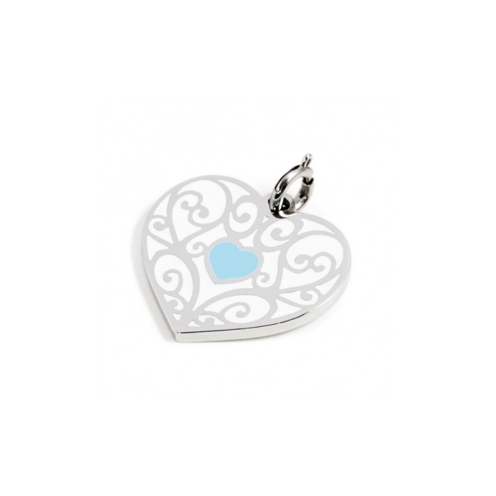 1 - Marlù Amore pendant turquoise heart 15CH093W