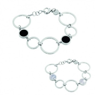 1 - Marlù 2BR0046 steel bracelet Woman Chic collection