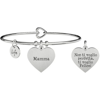 1 - Bracciale donna Kidult acciaio 316L 731752 acciaio 316L collezione Family