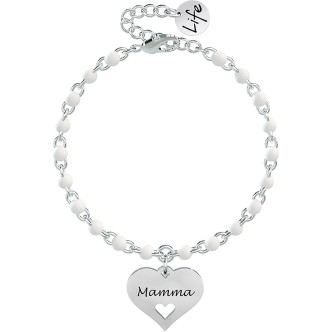 1 - Bracciale donna Kidult acciaio 316L 731840 acciaio 316L collezione Family