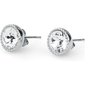 1 - BRF23 Brosway earrings in stainless steel with Swarovski Riflessi collection