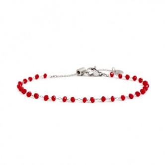 1 - Bracciale Marlù 2BR0057-R acciaio collezione Basi