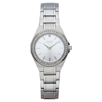 1 - Stroili watch only time woman 1665838 steel